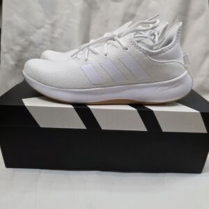 Adidas White Cloudfoam Sneakers